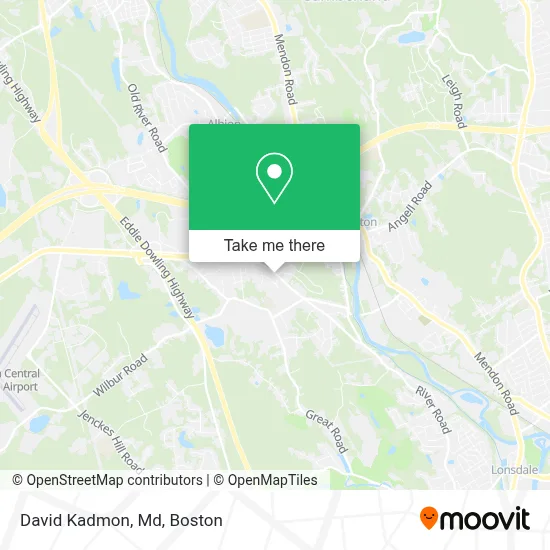 David Kadmon, Md map