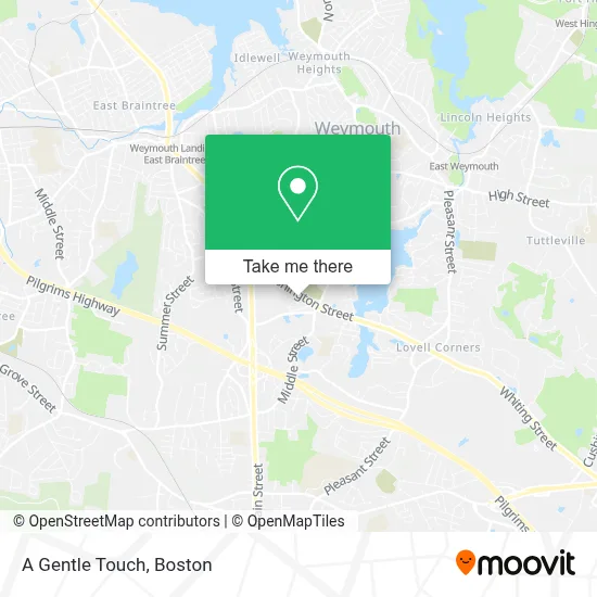 A Gentle Touch map