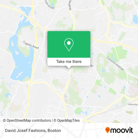 David Josef Fashions map
