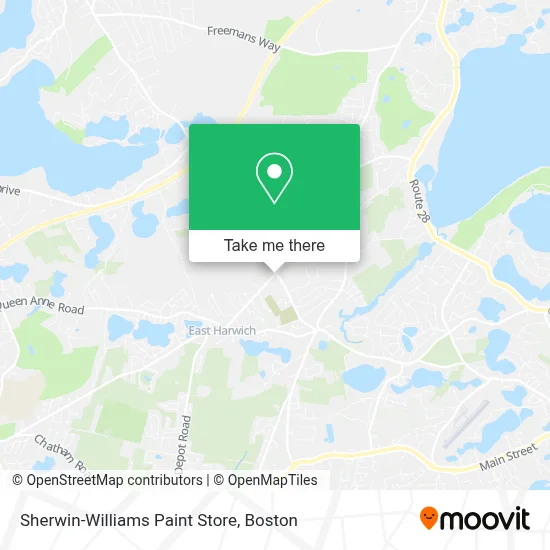 Sherwin-Williams Paint Store map