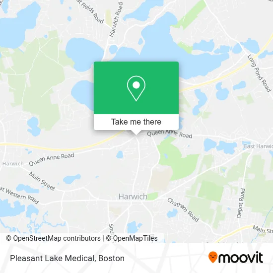 Pleasant Lake Medical map