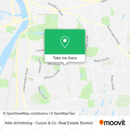 Allie Armstrong - Cuoco & Co. Real Estate map