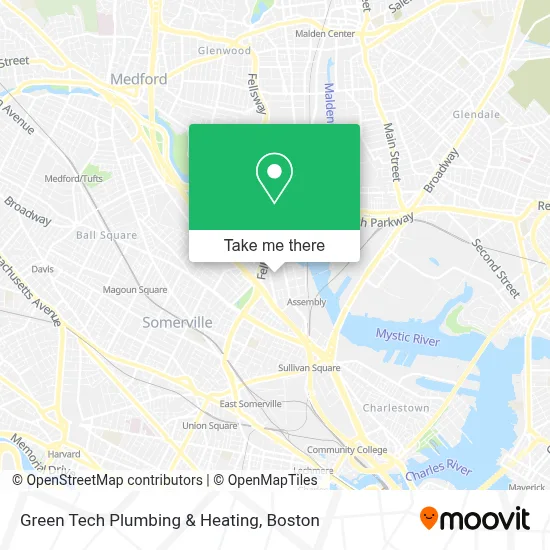 Green Tech Plumbing & Heating map