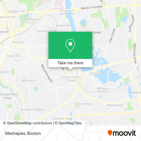 Madvapes map