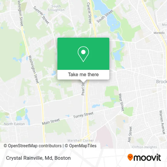 Crystal Rainville, Md map