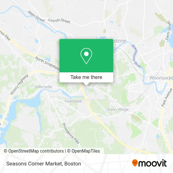 Seasons Corner Market map