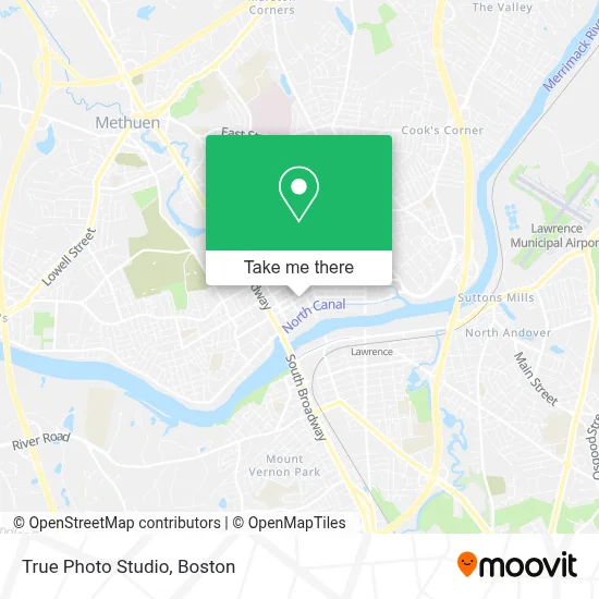 True Photo Studio map