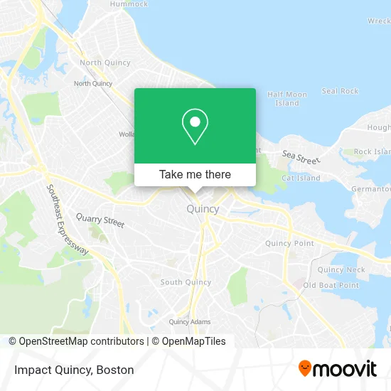 Impact Quincy map