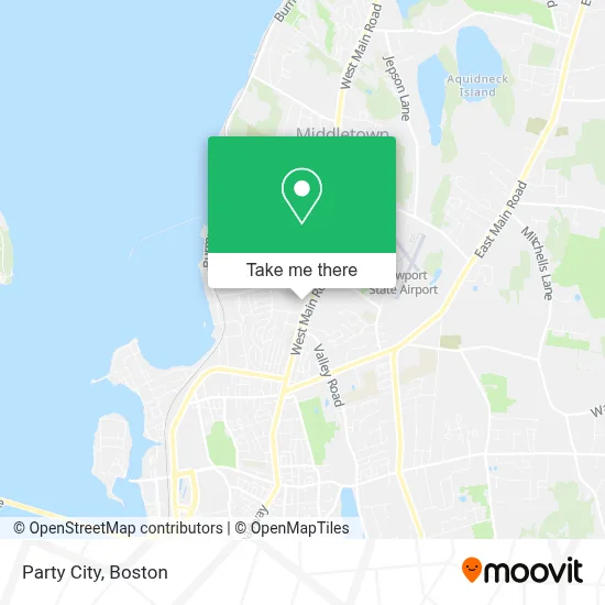 Party City map