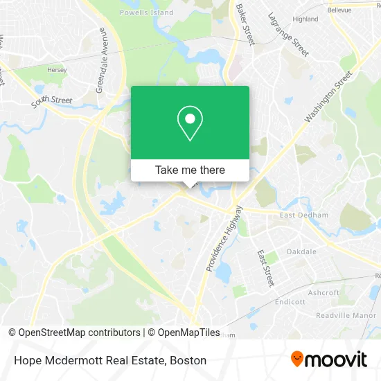 Hope Mcdermott Real Estate map