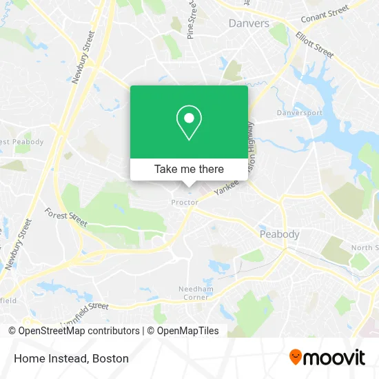 Home Instead map