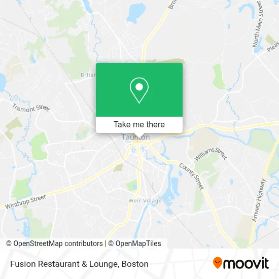 Fusion Restaurant & Lounge map