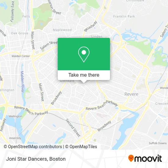 Joni Star Dancers map