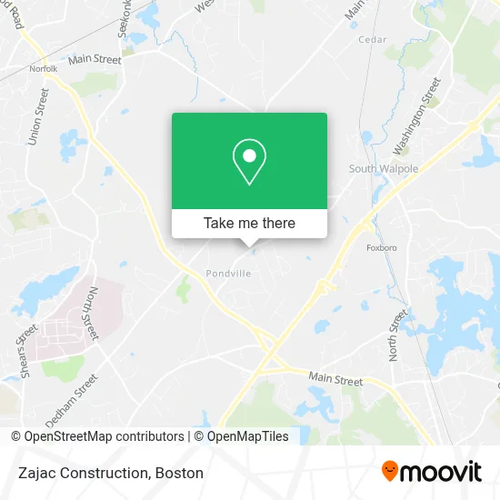 Zajac Construction map