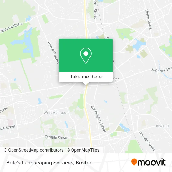 Brito's Landscaping Services map