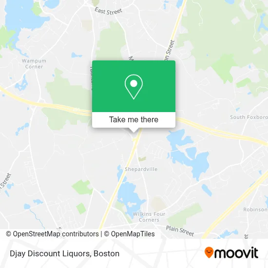 Djay Discount Liquors map