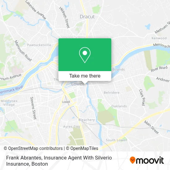 Frank Abrantes, Insurance Agent With Silverio Insurance map