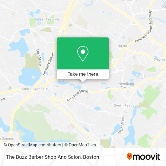 The Buzz Barber Shop And Salon map