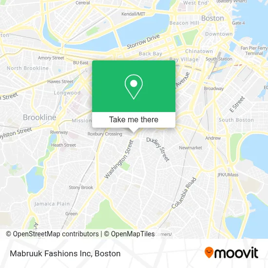 Mabruuk Fashions Inc map