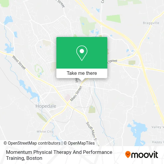 Momentum Physical Therapy And Performance Training map