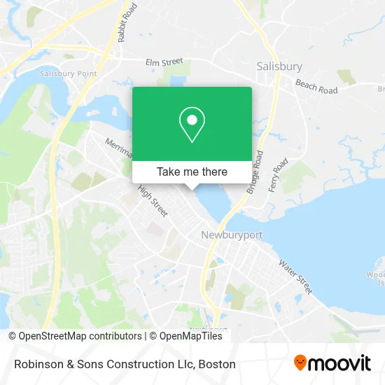 Robinson & Sons Construction Llc map