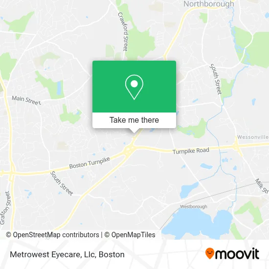 Metrowest Eyecare, Llc map