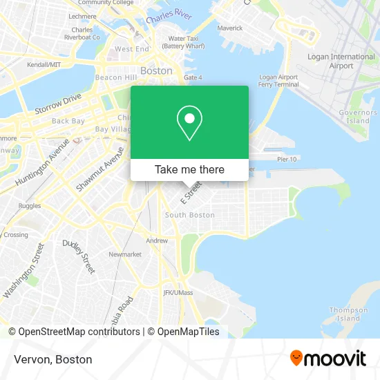 Vervon map
