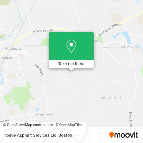 Ipave Asphalt Services Llc map