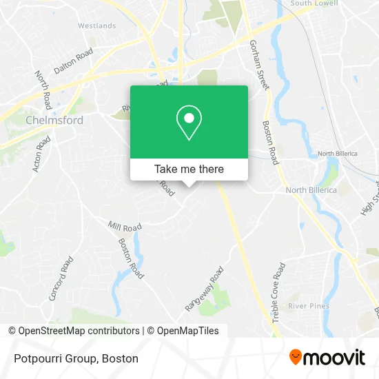 Potpourri Group map