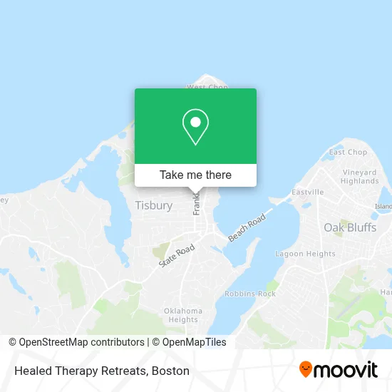 Healed Therapy Retreats map