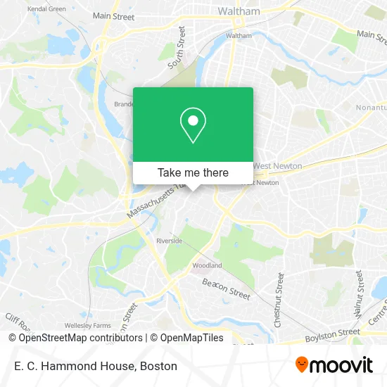 E. C. Hammond House map