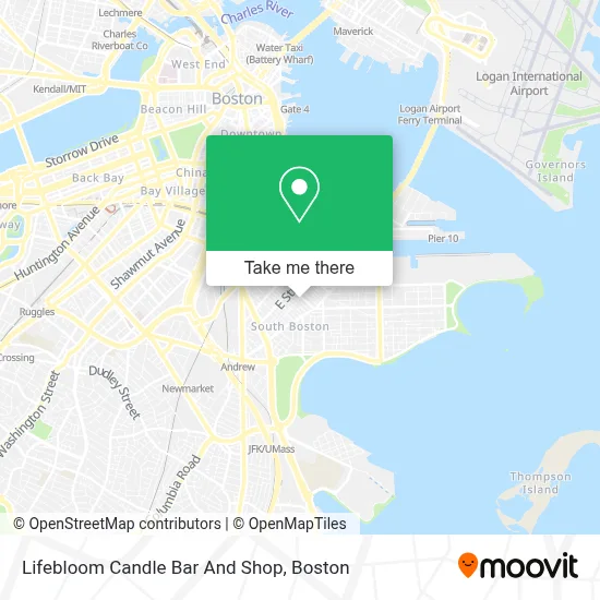 Lifebloom Candle Bar And Shop map