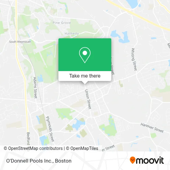 O'Donnell Pools Inc. map