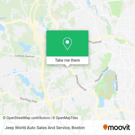 Jeep World Auto Sales And Service map