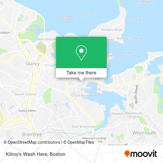 Kilroy's Wash Here map
