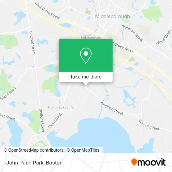 John Paun Park map