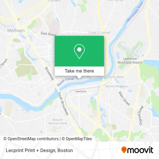 Lecprint Print + Design map