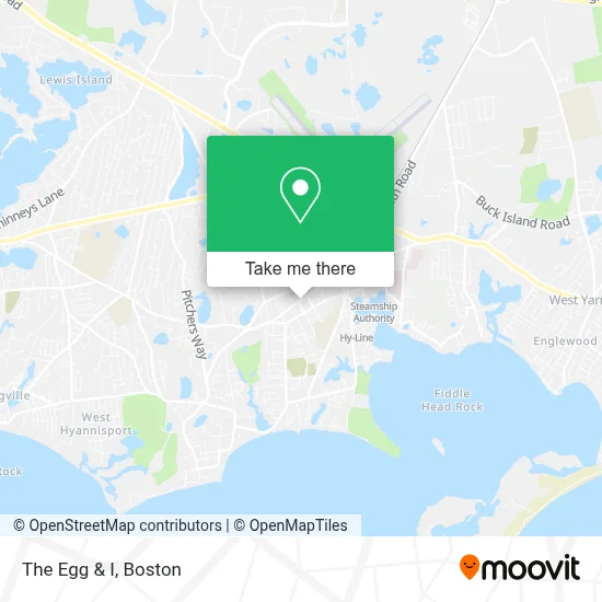 The Egg & I map