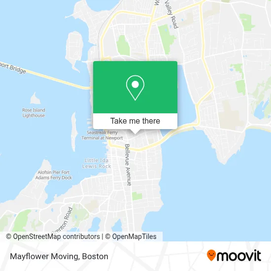 Mayflower Moving map