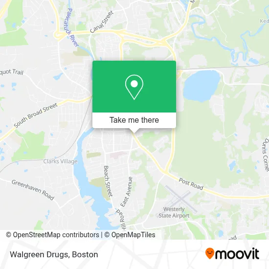 Walgreen Drugs map