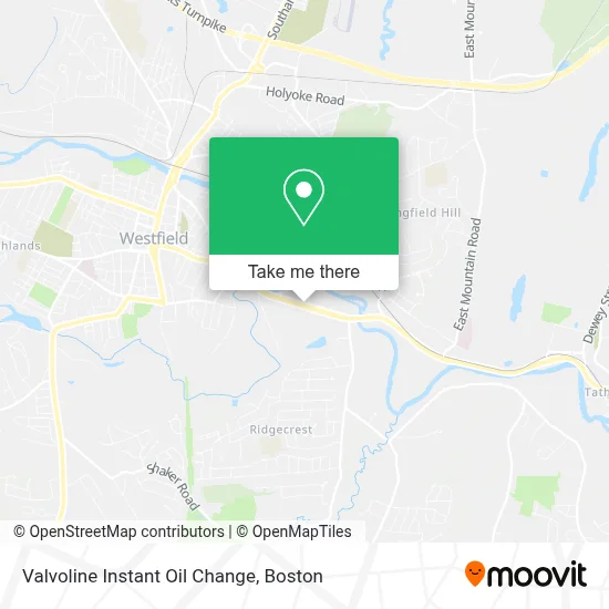 Valvoline Instant Oil Change map