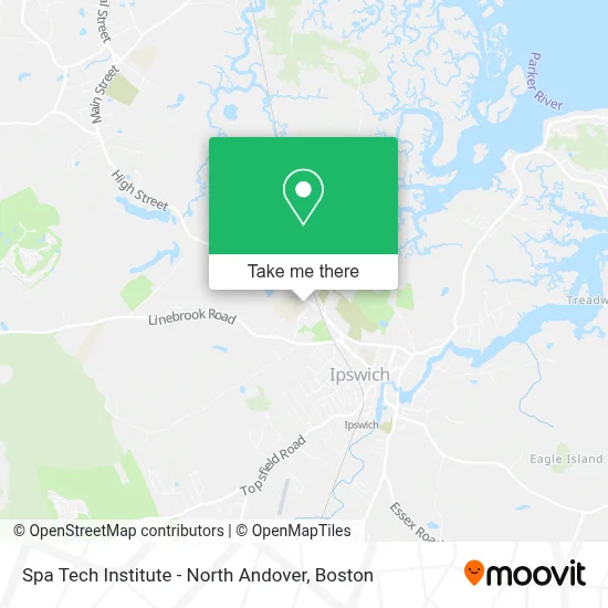 Spa Tech Institute - North Andover map