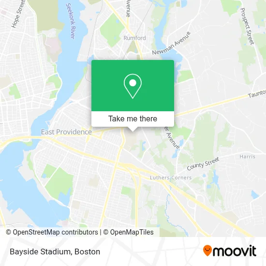 Bayside Stadium map