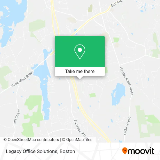 Legacy Office Solutions map