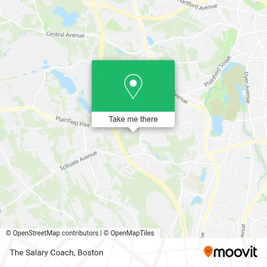 The Salary Coach map