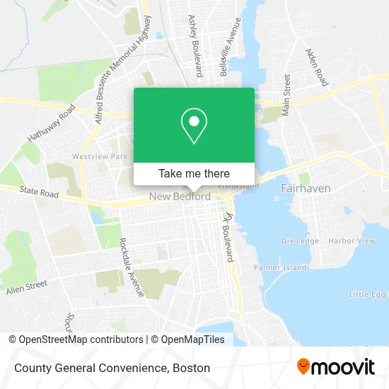 County General Convenience map