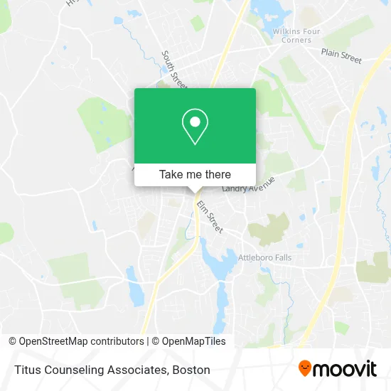 Titus Counseling Associates map
