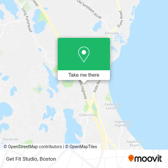 Get Fit Studio map