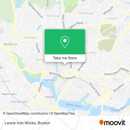 Leone Iron Works map