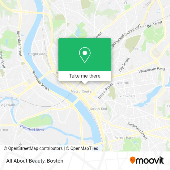 All About Beauty map
